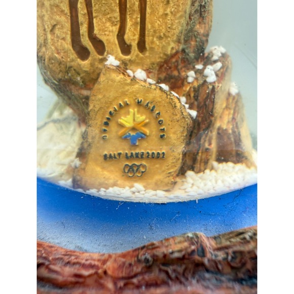 Salt Lake City 2002 Olympic Winter Games Snow Globe Rare Vintage Southwestern - Picture 9 of 9